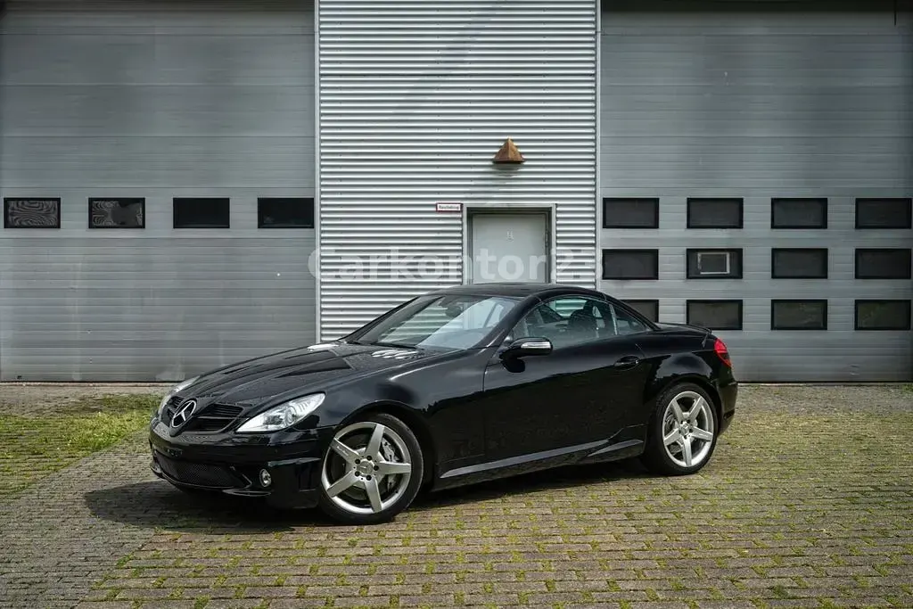 Gebraucht Mercedes SLK55 AMG AMG 360 PS (264 kW) 2005 Schwarz Cabrio