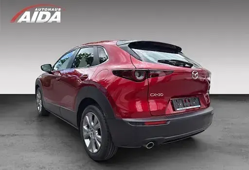 Second-hand Mazda CX-30 Exclusive-Line 150 CP (110 kW) 2023 Roșu SUV