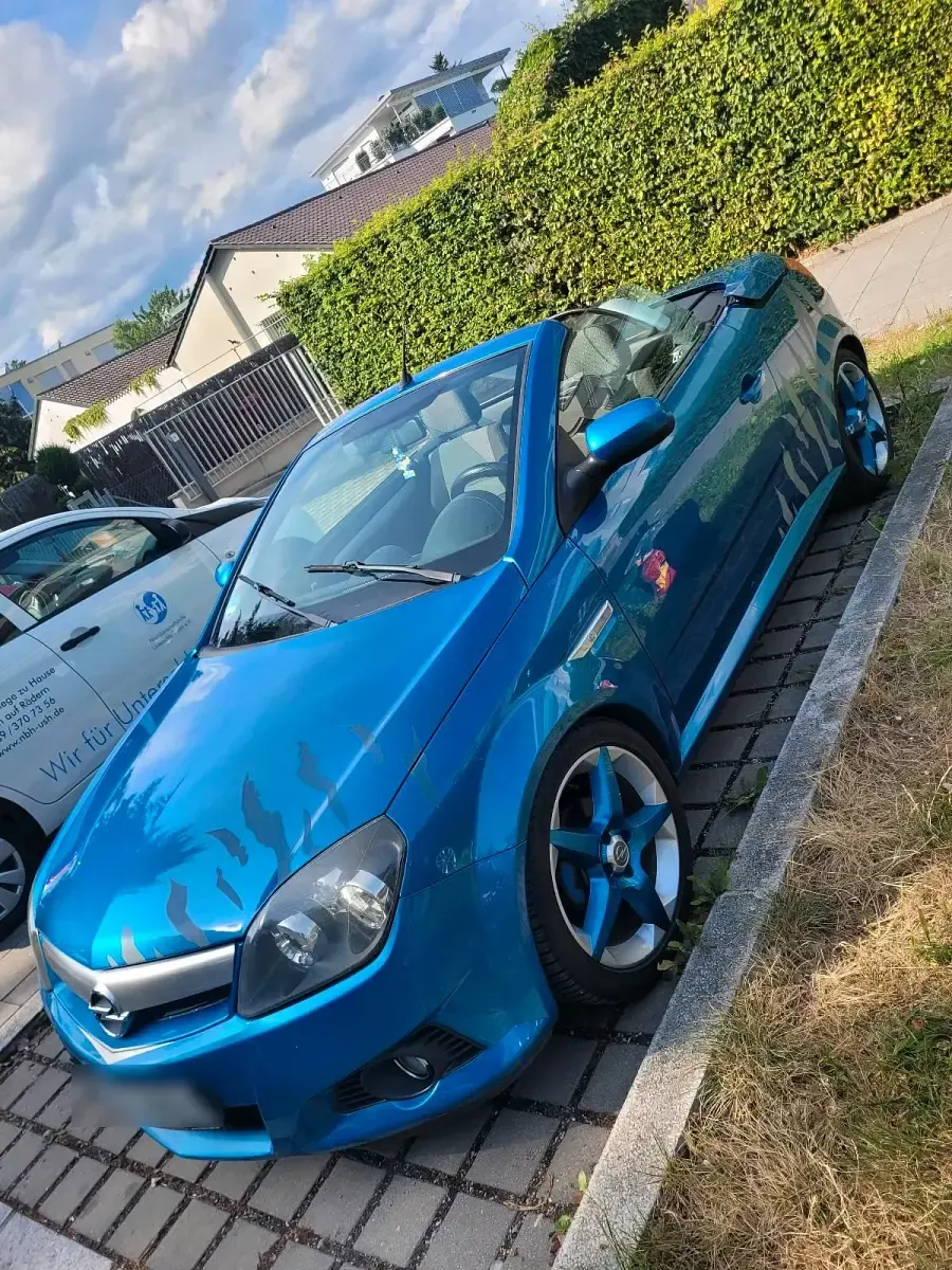 Gebraucht Opel Tigra 90 PS (66 kW) 2005 Blau Cabrio