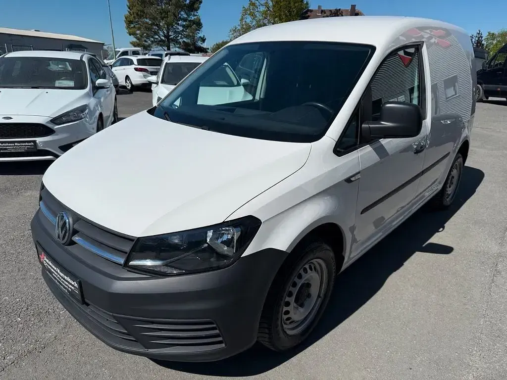 Gebraucht VW Caddy 75 PS (55 kW) 2017 Weiß Van / Kleinbus