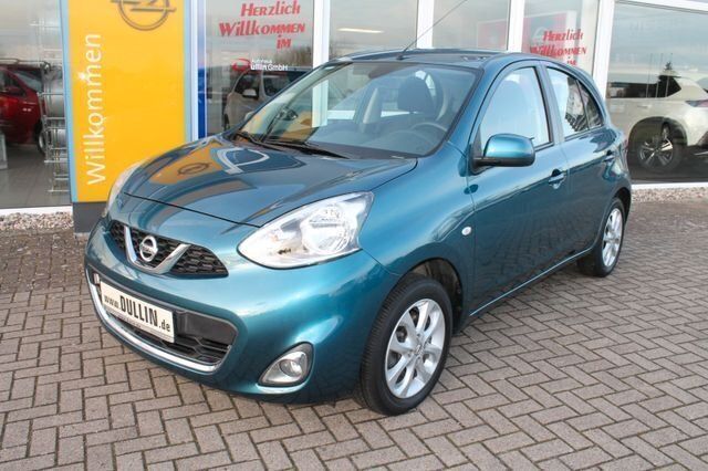 Gebraucht Nissan Micra Acenta 80 PS (58 kW) 2016 Blau Kleinwagen