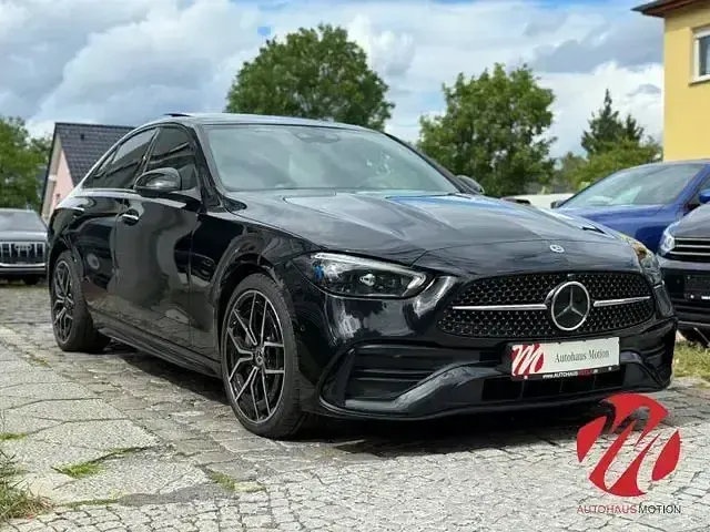 Gebraucht Mercedes C300 AMG line 265 PS (194 kW) 2023 Obsidianschwarz  metalliclack Limousine