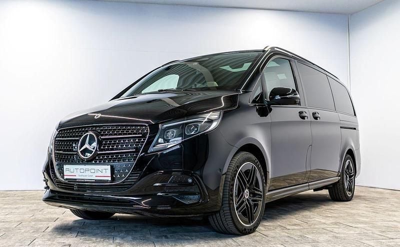 Obsidianschwarz metallic Neu 2025 Mercedes V300 Exclusive Van / Kleinbus | 104.800 € (Guter Preis) - Bild 1/4