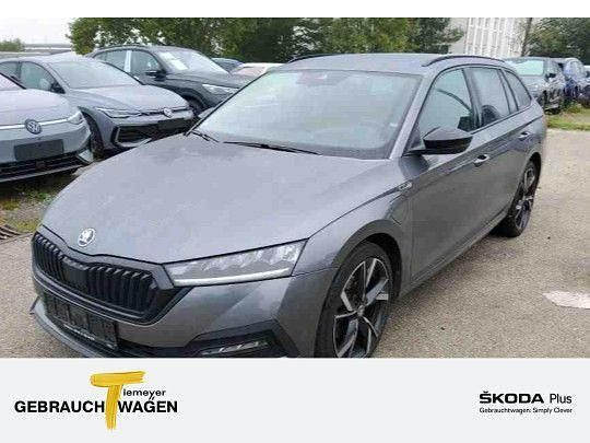 Grau Gebraucht 2022 Skoda Octavia SportLine Kombi | 23.670 € (Fairer Preis) - Bild 1/4