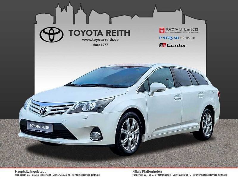 Novaweiß perleffekt (metallic) Gebraucht 2014 Toyota Avensis Edition Kombi | 9.510 € (Teuer) - Bild 1/4