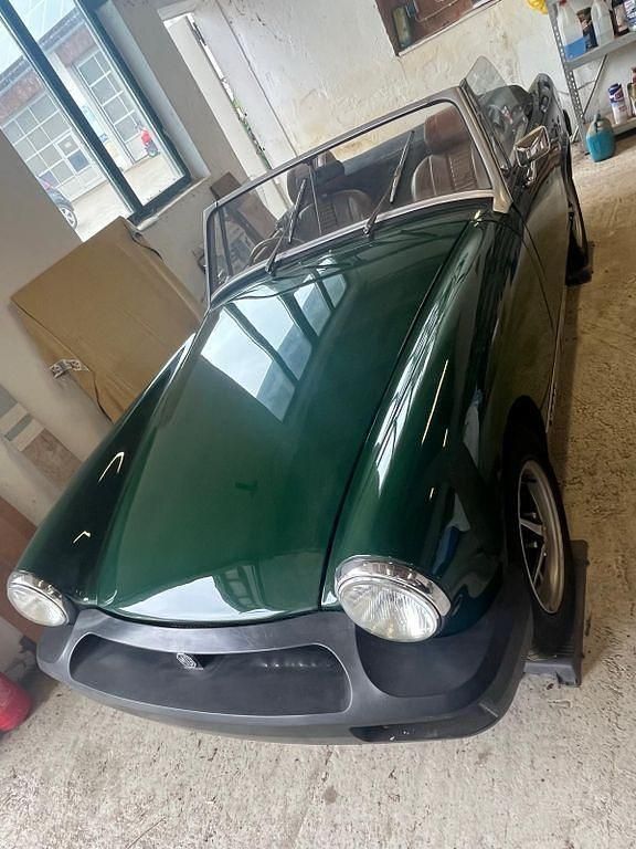 Second-hand MG Midget 67 CP (49 kW) 1977 Verde Cabrio
