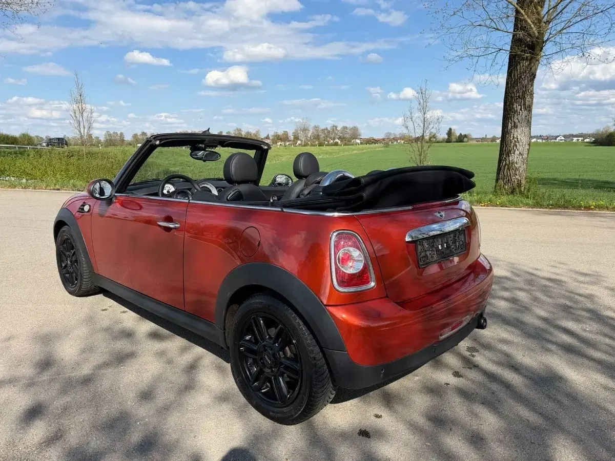 Occasion Mini Cooper D Cabriolet 111 ch (81 kW) 2013 Orange Cabriolet