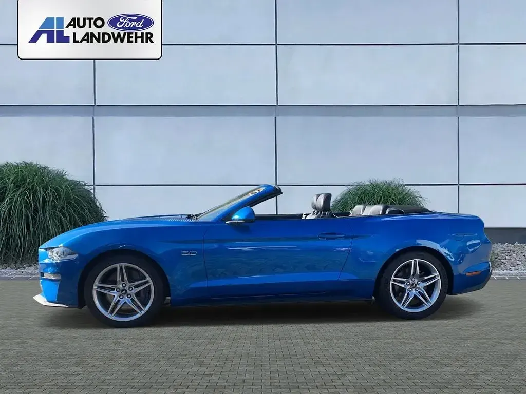 Gebraucht Ford Mustang GT Convertible 450 PS (330 kW) 2020 Blau Cabrio