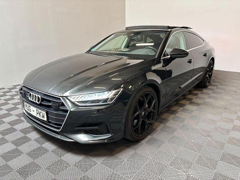 Grau Gebraucht 2018 Audi A7 Sportback Sport Kleinwagen | 36.990 € (Superpreis) - Bild 1/4