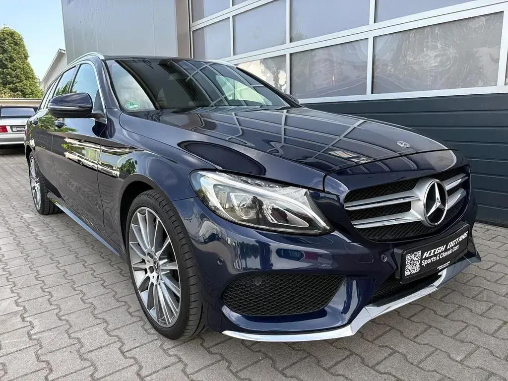 Gebraucht Mercedes C400 AMG line 333 PS (244 kW) 2018 Blau Limousine