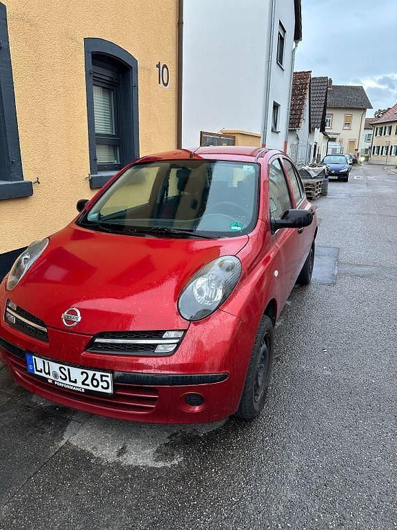 Rot Gebraucht 2007 Nissan Micra Kleinwagen | 2.100 € (Fairer Preis) - Bild 1/4