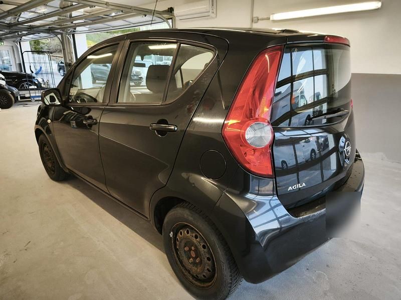 Gebraucht Opel Agila 86 PS (63 kW) 2009 Schwarz Kleinwagen