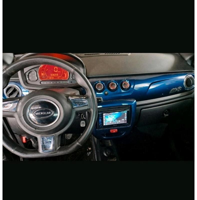 Usado Microcar M8 2014 Azul Citadino