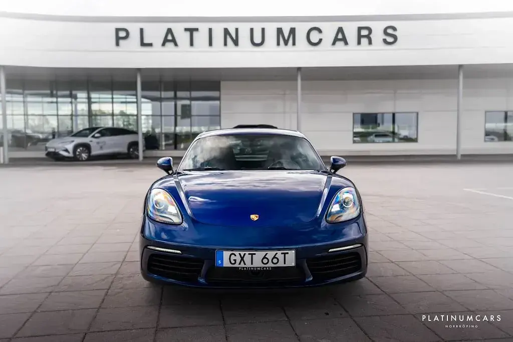 Gebraucht Porsche 718 Cayman 299 PS (219 kW) 2021 Blau Coupé