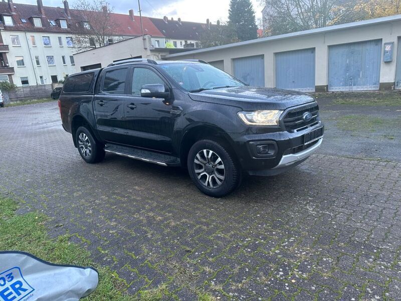Schwarz Gebraucht 2019 Ford Ranger Wildtrack Abholung | 19.999 € (Fairer Preis) - Bild 1/4