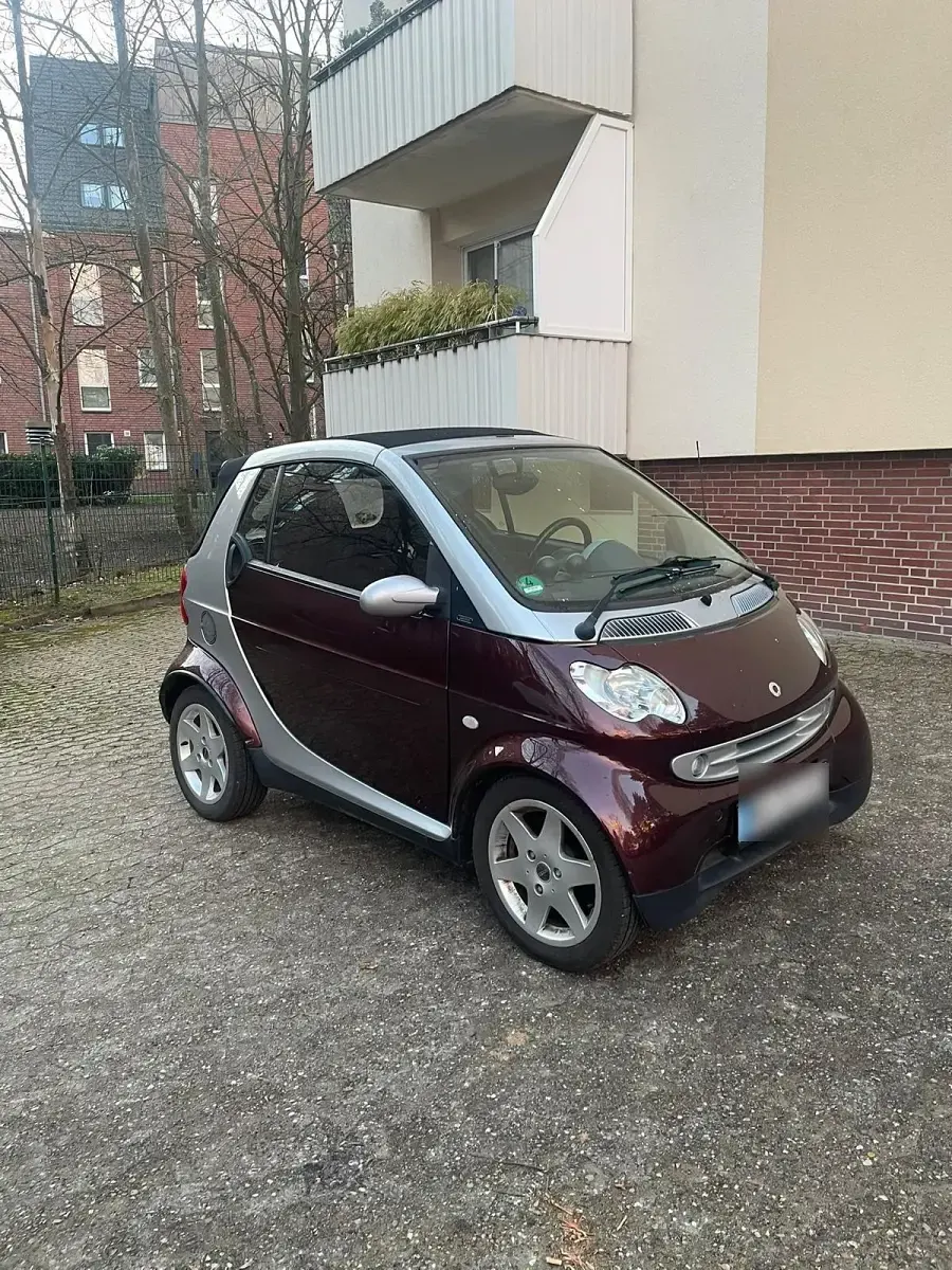 Usata Smart ForTwo Cabrio 61 CV (44 kW) 2006 Rosso Cabrio