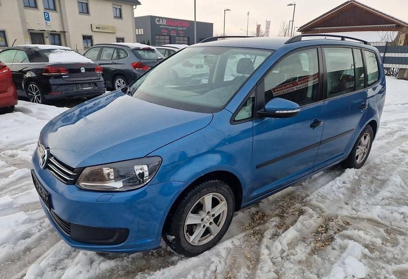 Blau Gebraucht 2012 VW Touran Van / Kleinbus | 6.450 € - Bild 1/4