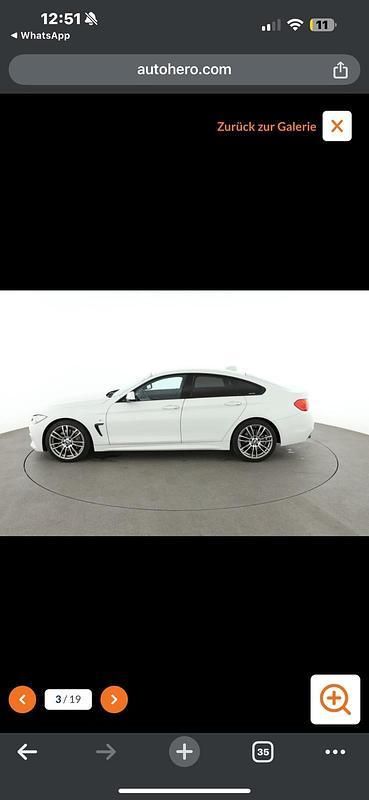 Weiß Gebraucht 2015 BMW 435 Limousine | 26.000 € (Etwas zu teuer) - Bild 1/4