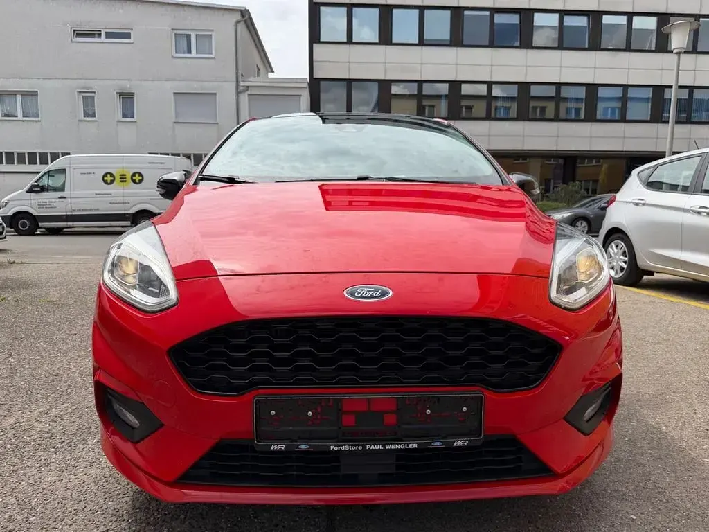 Gebraucht Ford Fiesta ST-Line 101 PS (74 kW) 2019 Rot Kleinwagen
