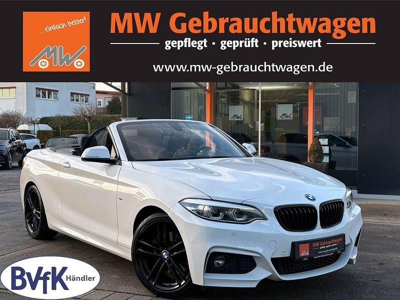 Weiß Gebraucht 2021 BMW 220 M Sport Cabrio | 33.990 € (Fairer Preis) - Bild 1/3
