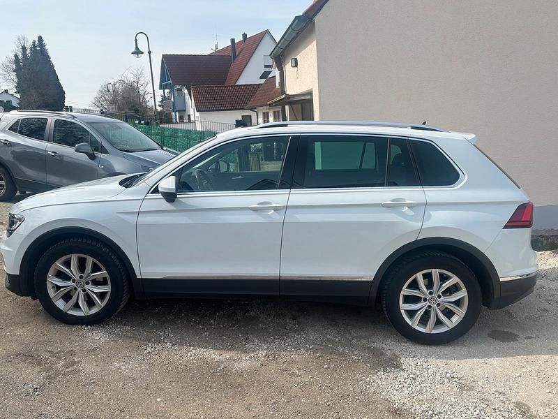 Gebraucht VW Tiguan 150 PS (110 kW) 2018 Weiß SUV