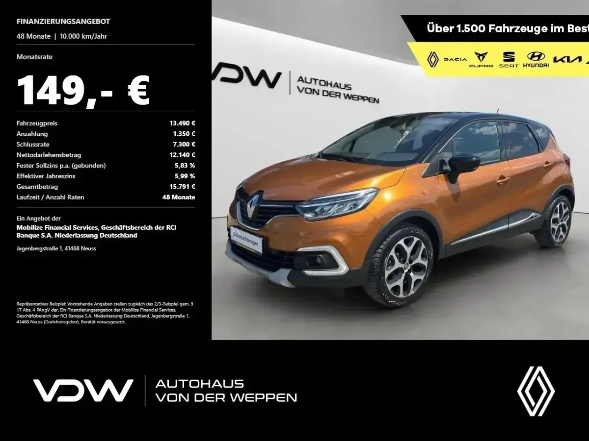 Gebraucht Renault Captur Intens 90 PS (66 kW) 2019 SUV