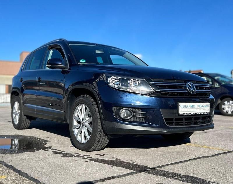 Blau Gebraucht 2012 VW Tiguan SUV | 10.699 € (Fairer Preis) - Bild 1/4