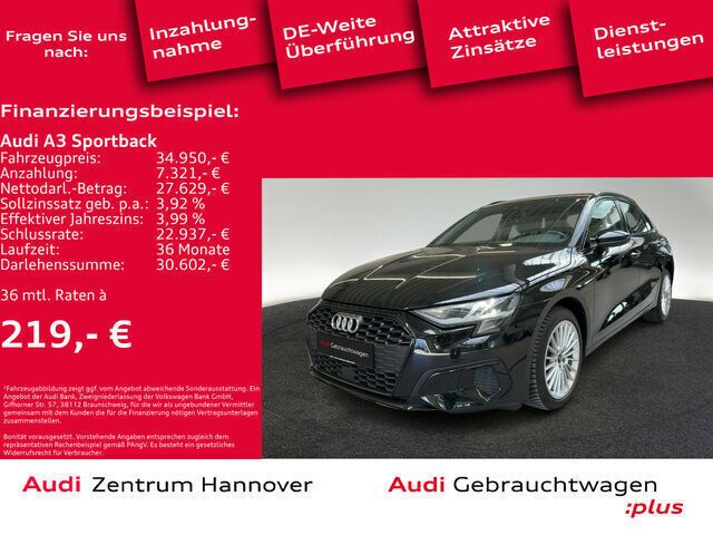 Gebraucht Audi A3 Advanced Plus 150 PS (110 kW) 2024 0e mythosschwarz metallic Limousine