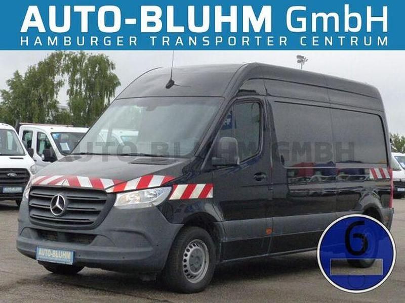 Obsidianschwarz Gebraucht 2021 Mercedes Sprinter Van | 26.790 € (Superpreis) - Bild 1/4
