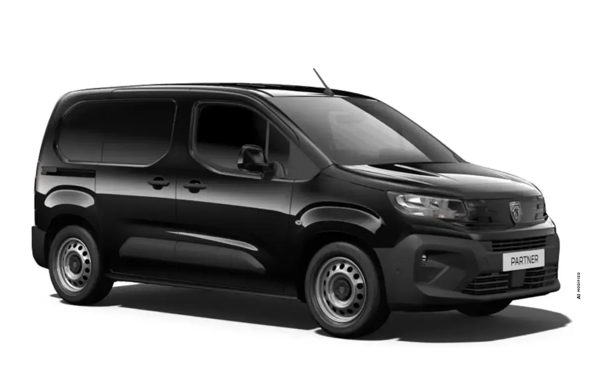 Neu Peugeot Partner 131 PS (96 kW) 2026 Schwarz metallic Van / Kleinbus