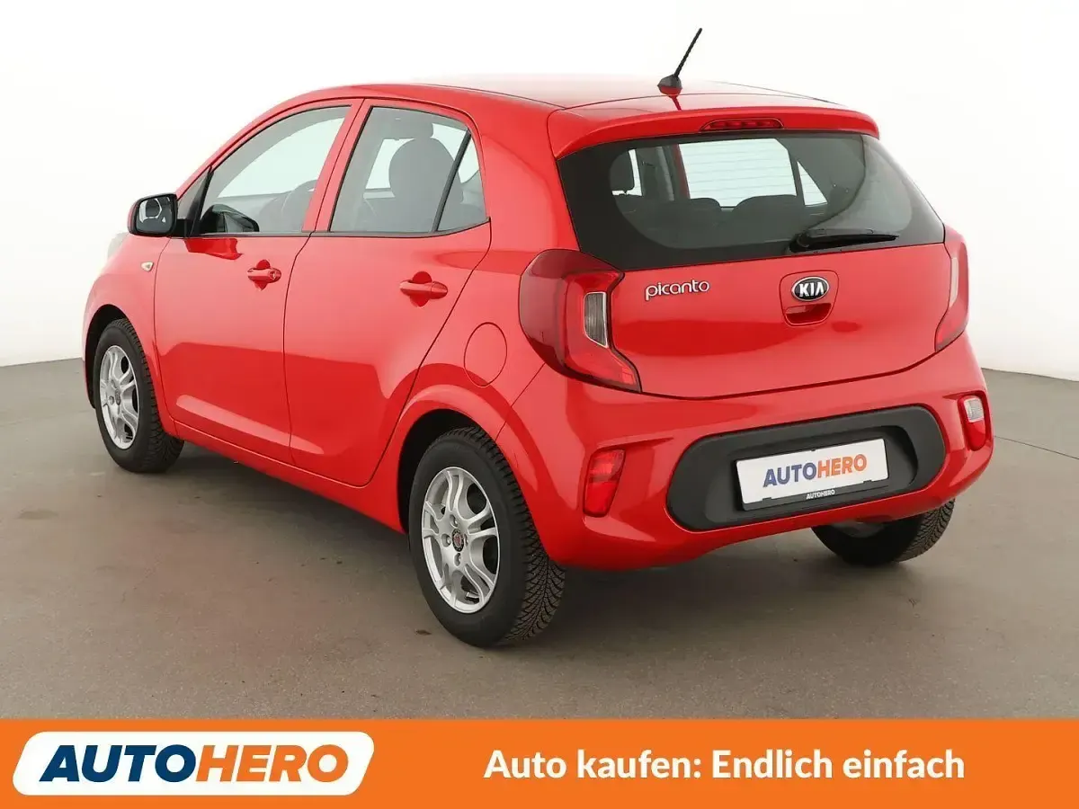 Gebraucht Kia Picanto Edition 7 67 PS (49 kW) 2018 Rot Kleinwagen