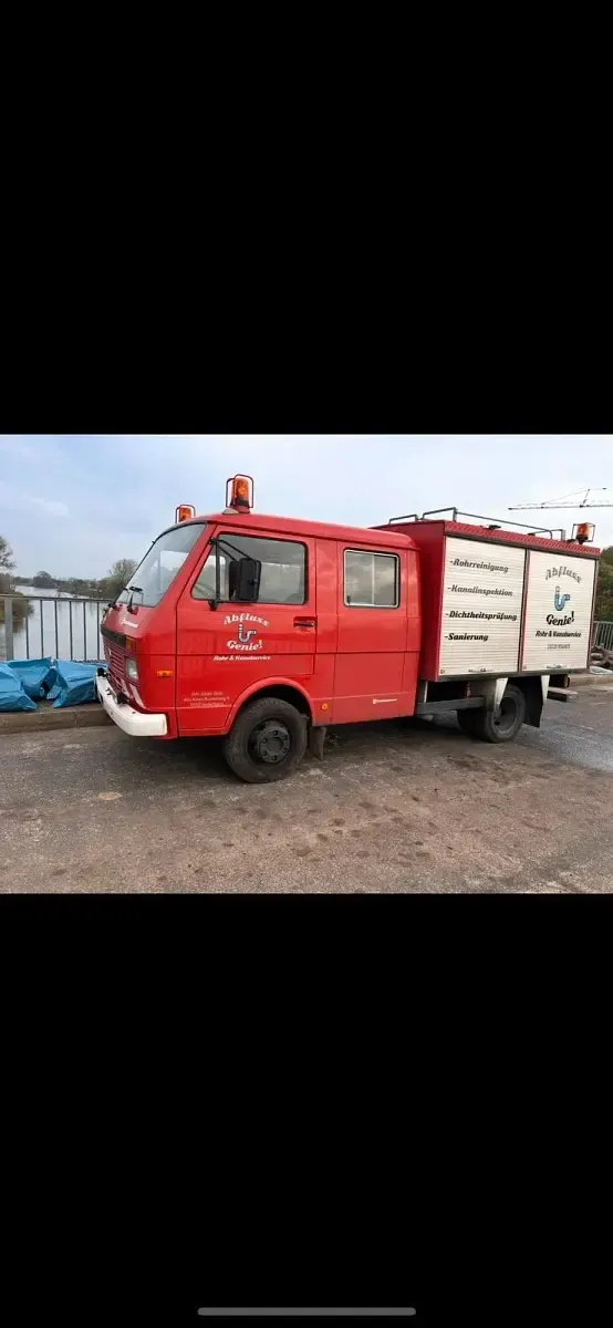 Gebraucht VW LT 75 PS (55 kW) 1992 Rot Van / Kleinbus
