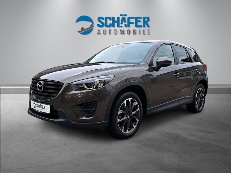 Grau Gebraucht 2015 Mazda CX-5 Sports-Line SUV | 16.950 € (Etwas zu teuer) - Bild 1/4