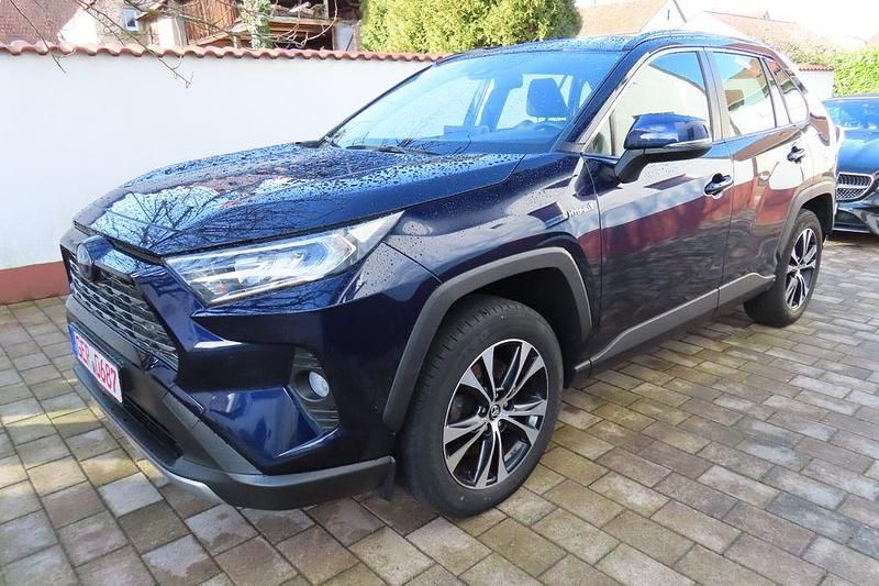Gebraucht Toyota RAV4 Hybrid Comfort 218 PS (160 kW) 2019 Blau SUV