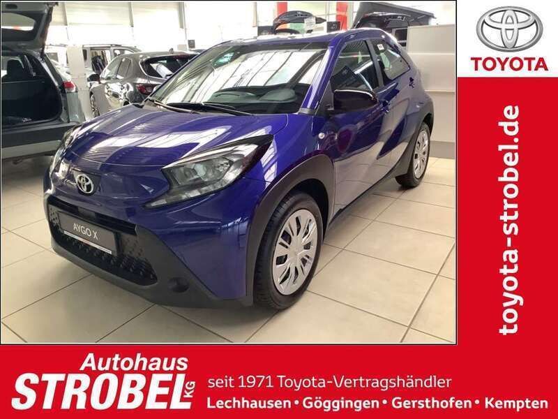 Juniper blue metallic Neu 2025 Toyota Aygo Business Edition Kleinwagen | 18.280 € - Bild 1/4