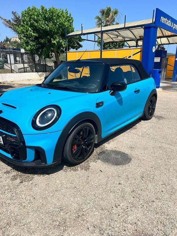 Schwarz Gebraucht 2023 Mini John Cooper Works Cabriolet Classic Cabrio | 33.900 € (Guter Preis) - Bild 1/4