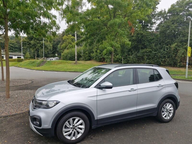 Gebraucht VW T-Cross Move 95 PS (69 kW) 2023 Silber SUV