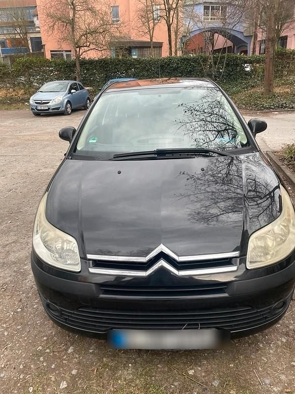Schwarz Gebraucht 2006 Citroën C4 Limousine | 1.600 € (Etwas zu teuer) - Bild 1/4