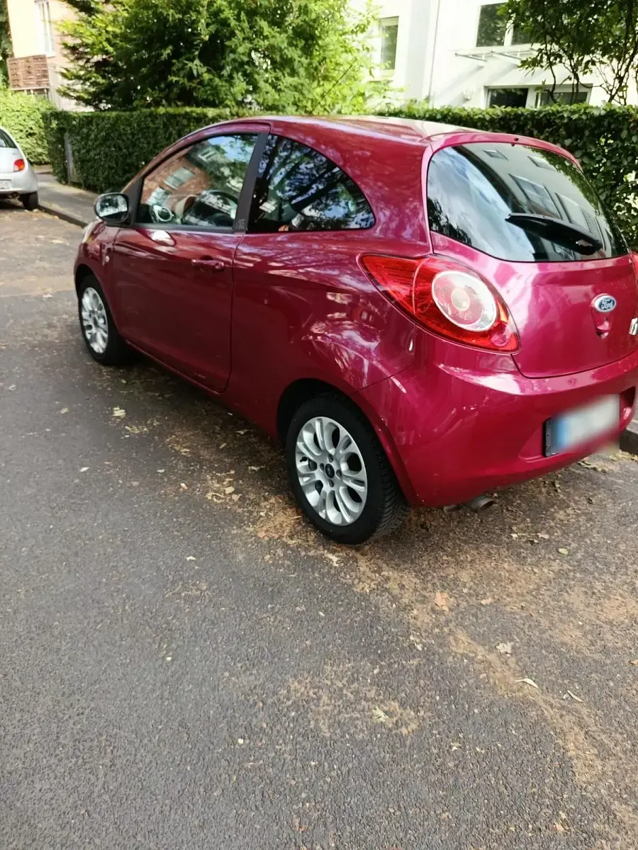 Gebraucht Ford Ka Titanium 69 PS (50 kW) 2009 Rot Kleinwagen