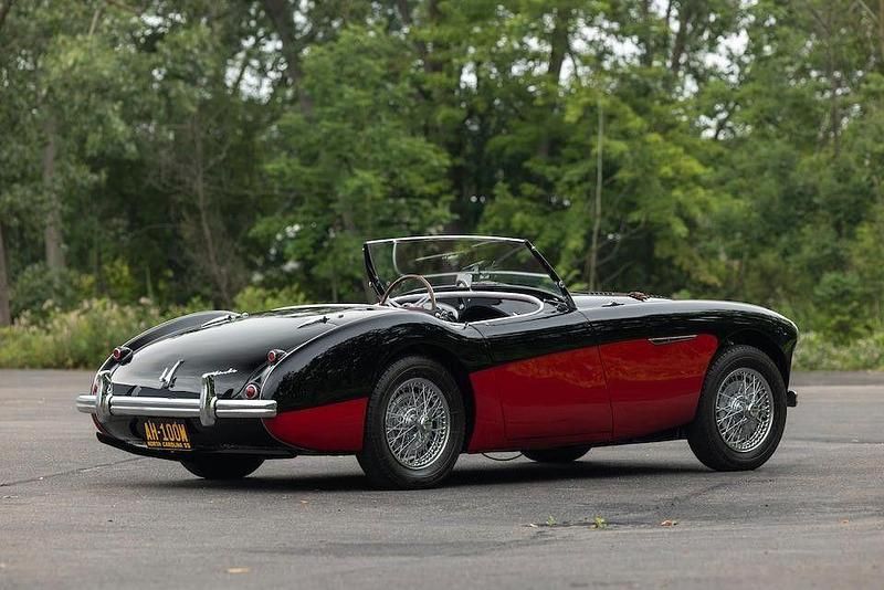 Gebraucht Austin Healey 100 110 PS (80 kW) 1955 Schwarz Cabrio
