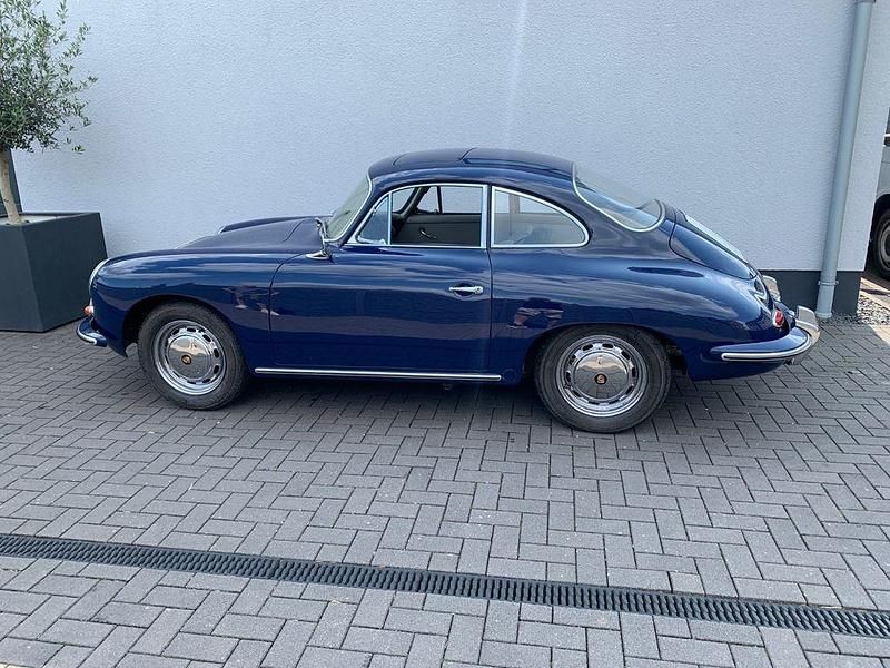 Blau Gebraucht 1964 Porsche 356 Coupé | 74.950 € - Bild 1/4