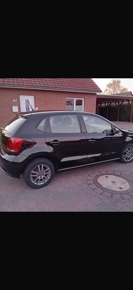 Gebraucht VW Polo 2010 Schwarz Kleinwagen