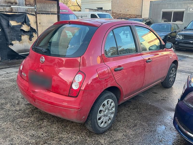 Gebraucht Nissan Micra 2009 Rot Kleinwagen