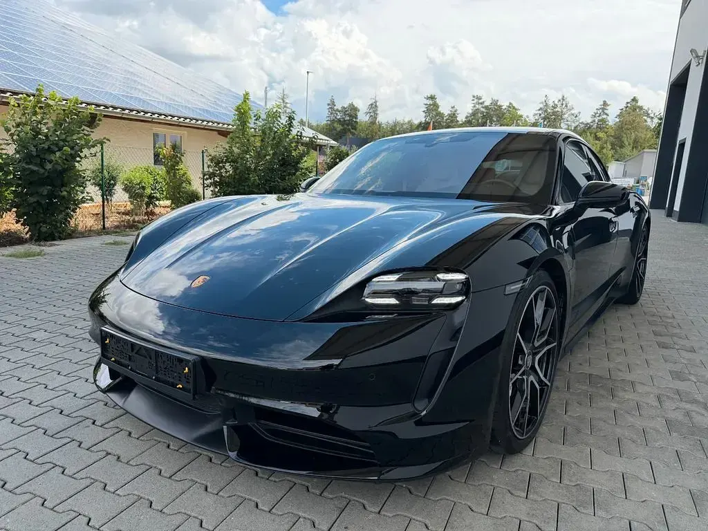 Gebraucht Porsche Taycan Turbo 500 kW (680 PS) 2023 Schwarz Limousine