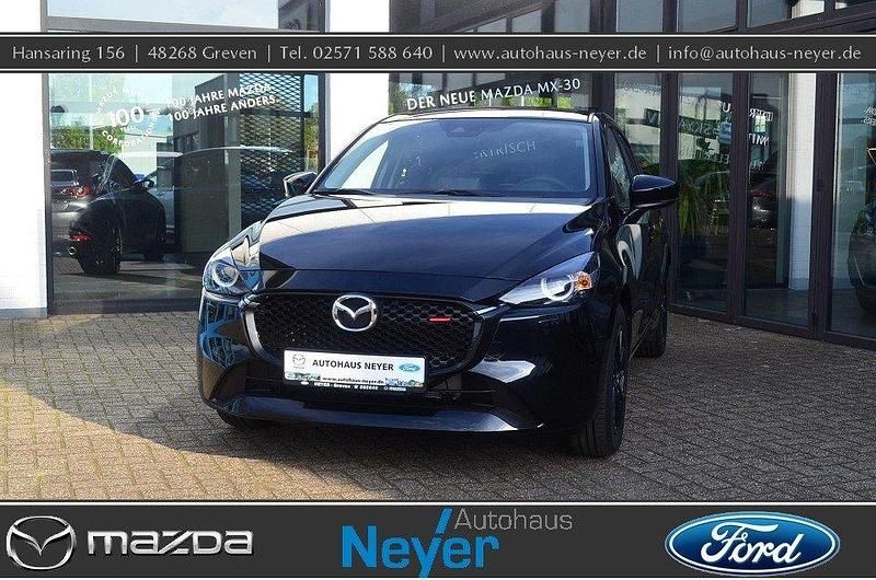 Jet black Gebraucht 2023 Mazda 2 Homura-Line Kleinwagen | 18.990 € (Fairer Preis) - Bild 1/4