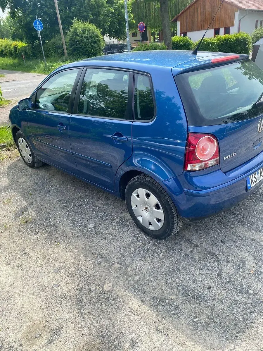 Używany VW Polo 80 KM (58 kW) 2007 Niebieski Hatchback