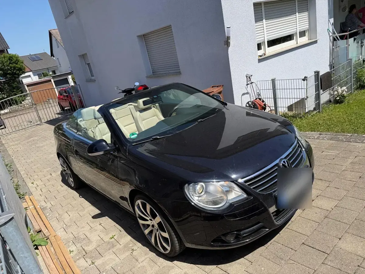 Gebraucht VW Eos 260 PS (191 kW) 2007 Schwarz Cabrio