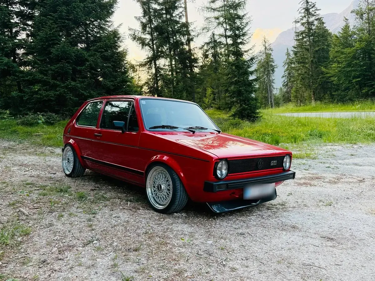 Gebraucht VW Golf II GTI 112 PS (82 kW) 1983 Rot Kleinwagen