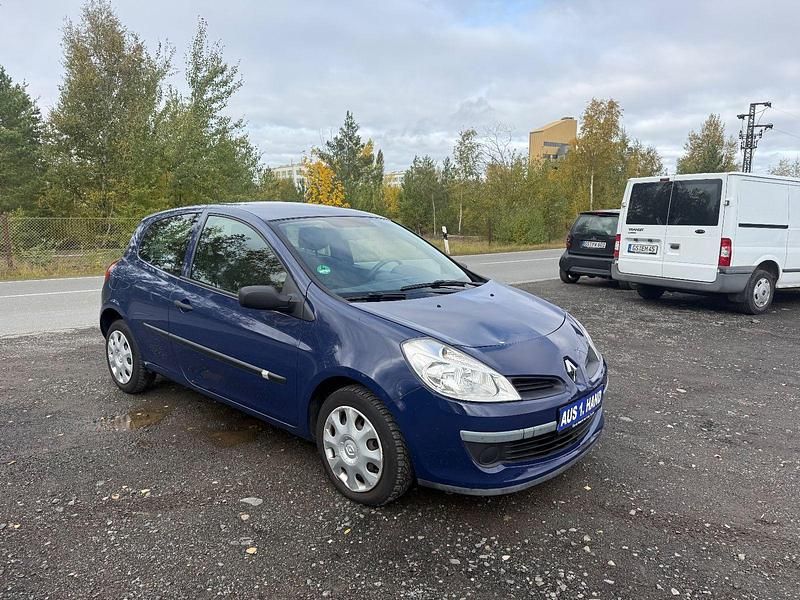 Gebraucht Renault Clio III Authentique 65 PS (47 kW) 2007 Blau Kleinwagen