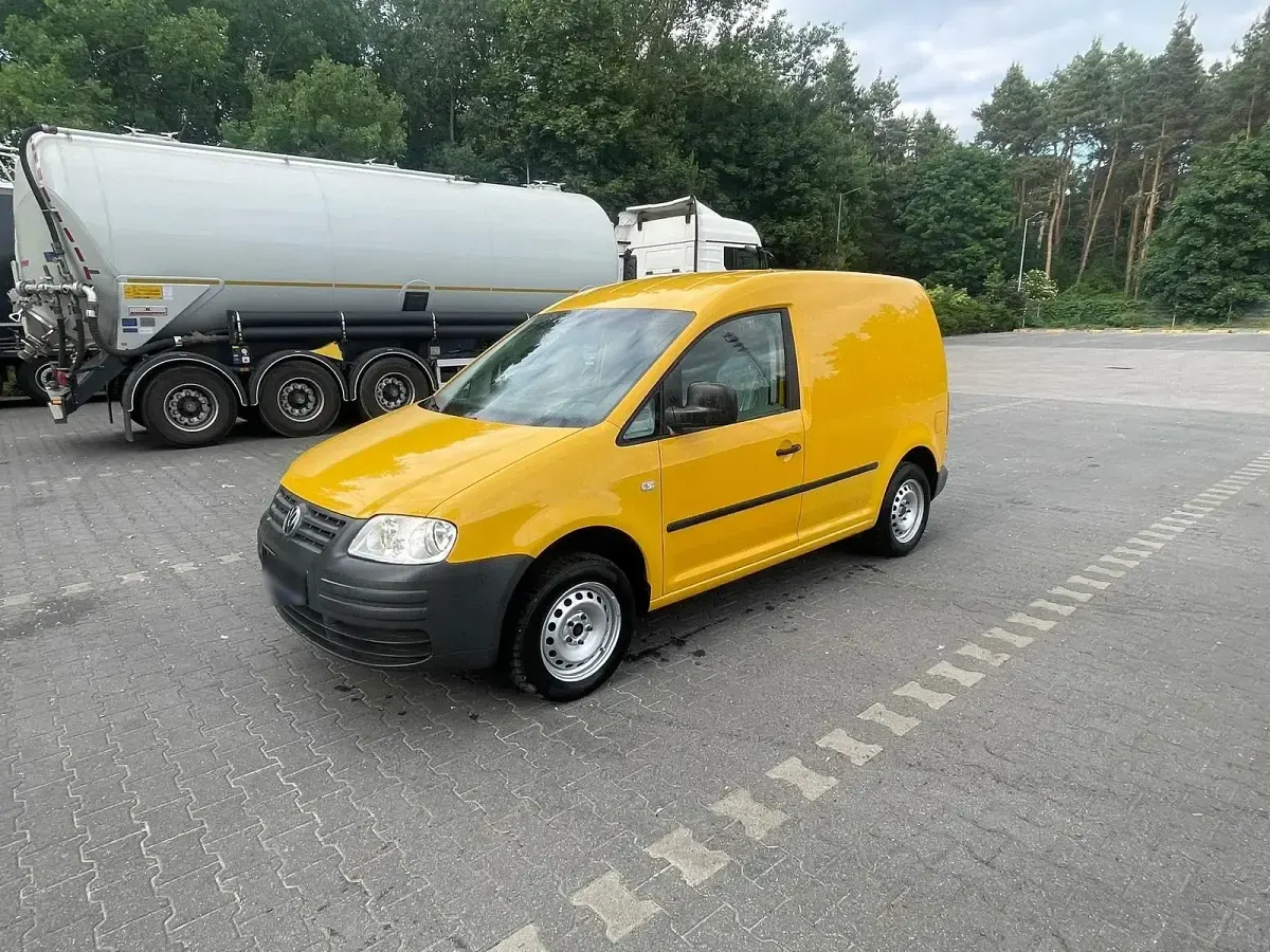 Gebraucht VW Caddy 70 PS (51 kW) 2005 Gelb Van / Kleinbus